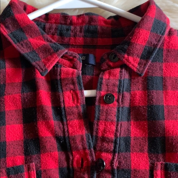 Madewell Red Buffalo Plaid - Picture 6 of 9